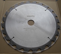 Пила дисковая Ø450 х 50 х 4,2/2,8 Z24 WZ WoodTec